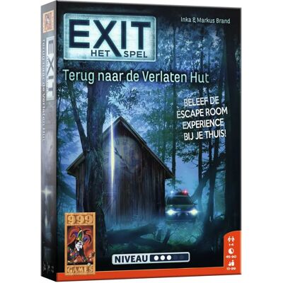 999Games EXIT Zurück zur Verlassenen Hütte - Mehrfarben - Puzzlespiel 999Games EXIT Zurück zur Verlassenen Hütte - Mehrfarben - Puzzlespiel