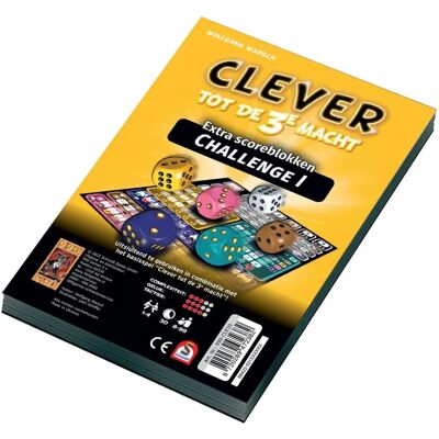 999Games Clever jusqu'à la 3e puissance Défi Multicolore - Publicité 999Games Clever jusqu'à la 3e puissance Défi Multicolore - Publicité