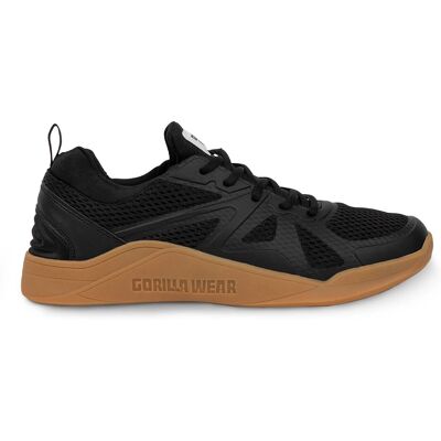 Gorilla Wear Gym Hybrids Sneakers noir marron - Publicité Gorilla Wear Gym Hybrids Sneakers noir marron - Publicité