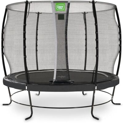 Okrągła trampolina Lotus Classic na zewnątrz z sprężynami spiralnymi Okrągła trampolina Lotus Classic na zewnątrz z sprężynami spiralnymi