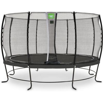 Exit Lotus Classic Trampolin - ø 427cm, Schwarz, Sicherheitsnetz Exit Lotus Classic Trampolin - ø 427cm, Schwarz, Sicherheitsnetz