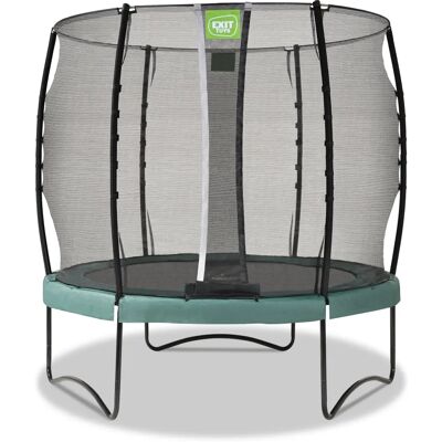 EXIT Allure Classic Zielony 253cm Skoczna trampolina - Bezpieczna zabawa na zewnątrz EXIT Allure Classic Zielony 253cm Skoczna trampolina - Bezpieczna zabawa na zewnątrz