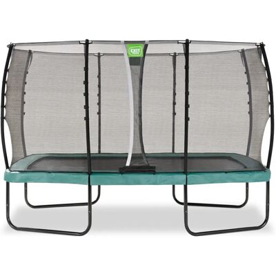 Marka EXIT Allure Classic Trampolina prostokątna - Siatka bezpieczeństwa, Pręty z pianki - 239x382 cm Marka EXIT Allure Classic Trampolina prostokątna - Siatka bezpieczeństwa, Pręty z pianki - 239x382 cm