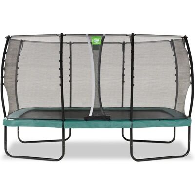 Exit Allure Classic Trampolin 244x427cm - grün - Outdoor - Sicherheitsnetz Exit Allure Classic Trampolin 244x427cm - grün - Outdoor - Sicherheitsnetz
