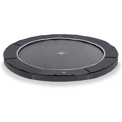 EXIT Dynamic ebenerdiges sports Trampolin ø305cm - schwarz EXIT Dynamic ebenerdiges sports Trampolin ø305cm - schwarz