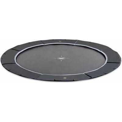 Exit Dynamic Trampoline - 366cm, black, ground-level Exit Dynamic Trampoline - 366cm, black, ground-level