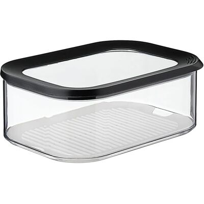Mepal Modula Käsebox - Schwarz - 2L luftdicht Mepal Modula Käsebox - Schwarz - 2L luftdicht