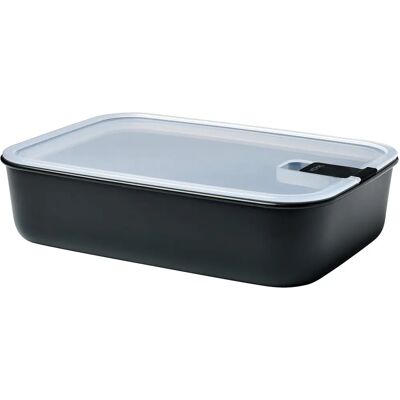 Contenant alimentaire Mepal Nordic Black - 2,25L, Étanche, Empilable - Publicité Contenant alimentaire Mepal Nordic Black - 2,25L, Étanche, Empilable - Publicité