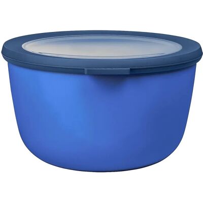 Mepal - Récipient Cirqula multifonction - 2000 ml - Rond - Bleu vif Mepal - Récipient Cirqula multifonction - 2000 ml - Rond - Bleu vif