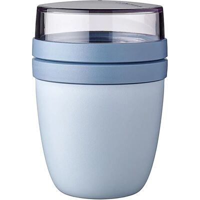 Mepal Ellipse Boîte à Lunch Bleu Nordique - 500/200 ml Mepal Ellipse Boîte à Lunch Bleu Nordique - 500/200 ml