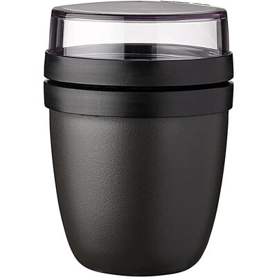 Mepal Nordic Black Lunchpot Mini - 300ml, 120ml - Récipient alimentaire portable Mepal Nordic Black Lunchpot Mini - 300ml, 120ml - Récipient alimentaire portable