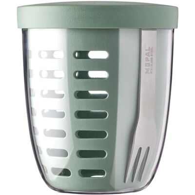Mepal Nordic Sage Fruit & Veggie Pot 600ml Mepal Nordic Sage Fruit & Veggie Pot 600ml