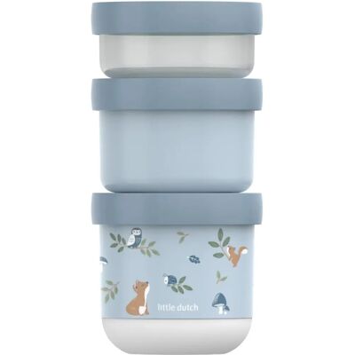 Little Dutch 108034065408 Lunchbox-Set Blau - Lunchbox Art Little Dutch 108034065408 Lunchbox-Set Blau - Lunchbox Art