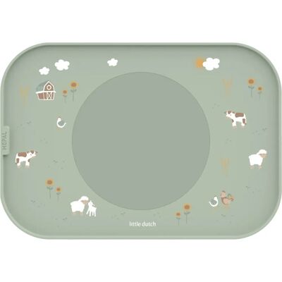 Little Dutch 108035065399 Olive Platzset - Rechteckige kindersicherer Tischset Little Dutch 108035065399 Olive Platzset - Rechteckige kindersicherer Tischset