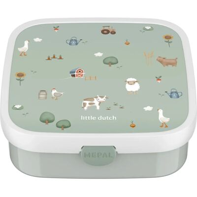 Little Dutch 107435065399 boîte à lunch Olive - ensemble, durable, micro-ondable Little Dutch 107435065399 boîte à lunch Olive - ensemble, durable, micro-ondable