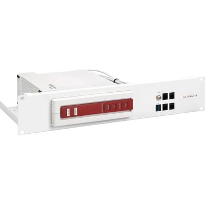Rackmount.IT RM-FB-T5 Blanc Support de Rack 2U pour AVM FRITZ!Box 6590/6591/6690 Cable Rackmount.IT RM-FB-T5 Blanc Support de Rack 2U pour AVM FRITZ!Box 6590/6591/6690 Cable