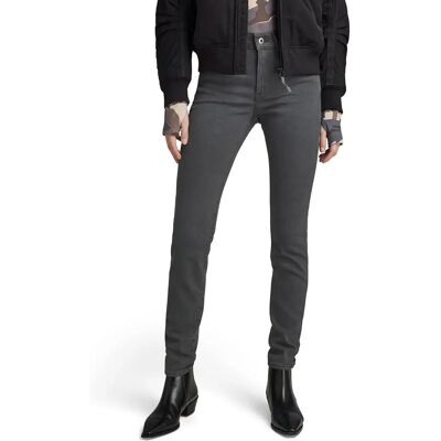 G-Star RAW Lhana Skinny Jeans - Gris - Femmes 29-34 G-Star RAW Lhana Skinny Jeans - Gris - Femmes 29-34