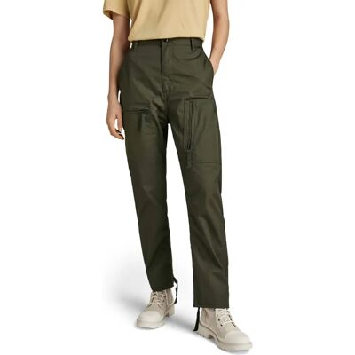 Pantalon G Star Raw Femmes G-Star Raw 3D Cargo Boyfriend - Coton Vert - Taille 28 - Pantalon Pantalon G Star Raw Femmes G-Star Raw 3D Cargo Boyfriend - Coton Vert - Taille 28 - Pantalon