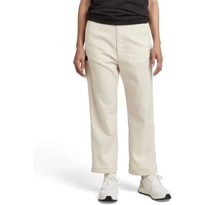 G-Star RAW Chino Relaxé Blanc - Femmes - Coton & Kapok G-Star RAW Chino Relaxé Blanc - Femmes - Coton & Kapok