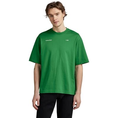 G-Star RAW Boxy Base T-shirt - Zielony - Mężczyzna XXL G-Star RAW Boxy Base T-shirt - Zielony - Mężczyzna XXL