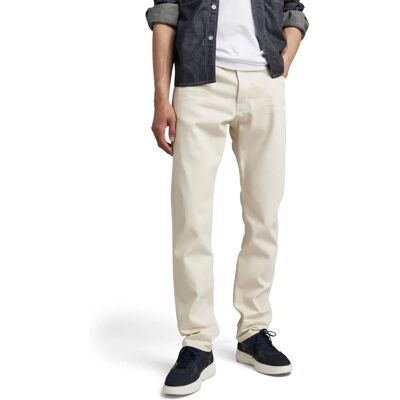 G-Star RAW Triple A Jean - Blanc - Coupe droite - Jean G-Star RAW Triple A Jean - Blanc - Coupe droite - Jean