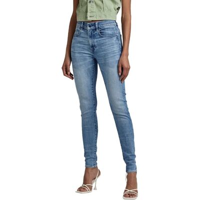 G-Star D19079-C051-D898 Jean skinny bleu - Denim décontracté G-Star D19079-C051-D898 Jean skinny bleu - Denim décontracté