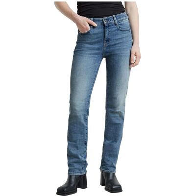 G-Star RAW Jeans Strace Straight - Bleu clair - Femme 31-36 G-Star RAW Jeans Strace Straight - Bleu clair - Femme 31-36