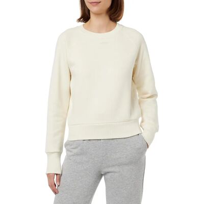 Sweatshirt Raglan Logo G-Star RAW - Offwhite - Femme Sweatshirt Raglan Logo G-Star RAW - Offwhite - Femme