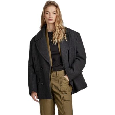 Manteau Oversize en Laine Lourde Premium G-Star Raw - Gris - Publicité Manteau Oversize en Laine Lourde Premium G-Star Raw - Gris - Publicité