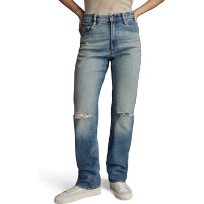 G-Star RAW Viktoria High Straight Jeans - Średnio niebieskie - Kobiety G-Star RAW Viktoria High Straight Jeans - Średnio niebieskie - Kobiety