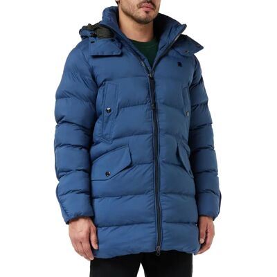 G-Star RAW G-Whistler Padded Hooded Parka - Medium blue - Men M G-Star RAW G-Whistler Padded Hooded Parka - Medium blue - Men M