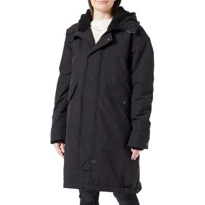 G-Star Raw Dames Houthood Fishtail Parka - Zwart - XS G-Star Raw Dames Houthood Fishtail Parka - Zwart - XS
