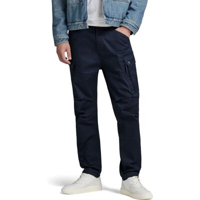 G-Star Zip Cargo Pantalon Cargo Regular Tapered (D24720-C072) - (D24720-C072-4213) bleu G-Star Zip Cargo Pantalon Cargo Regular Tapered (D24720-C072) - (D24720-C072-4213) bleu