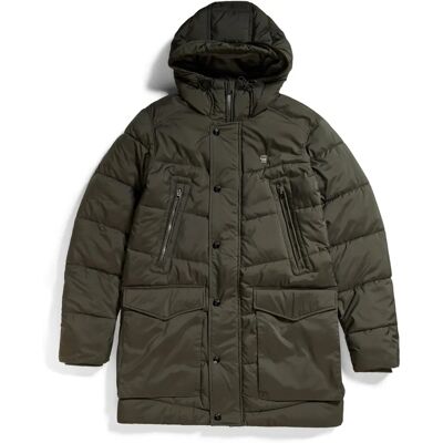 G Star Raw Męska Parka z kapturem G-Star Raw Whistler - Ciemnozielony - Rozmiar XL G Star Raw Męska Parka z kapturem G-Star Raw Whistler - Ciemnozielony - Rozmiar XL