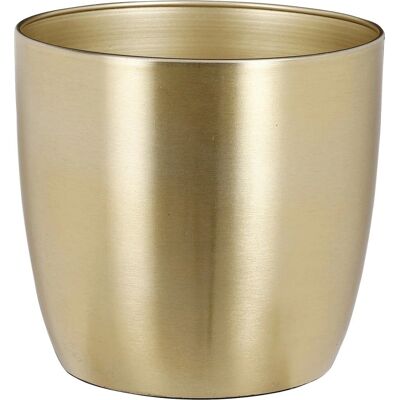 Mica Decorations Alano Gold Metalltopf - 15cm Mica Decorations Alano Gold Metalltopf - 15cm