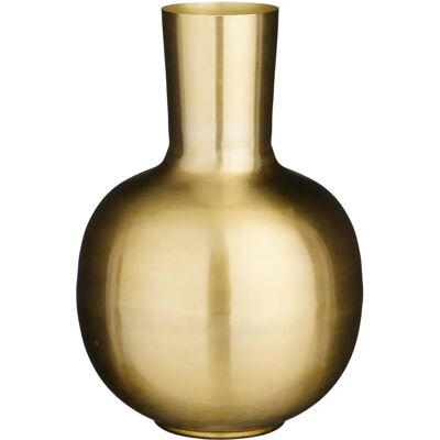 Vase en métal doré Mica Decorations - 42cm de hauteur, 28cm de diamètre - Publicité Vase en métal doré Mica Decorations - 42cm de hauteur, 28cm de diamètre - Publicité
