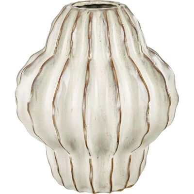Mica Decorations Altea Vase - Handgefertigt Keramik - 28cm - Off White Mica Decorations Altea Vase - Handgefertigt Keramik - 28cm - Off White