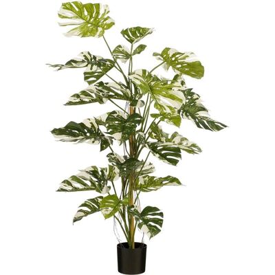 Mica Decorations Kunstboom Monstera - Grote kunstplant - Groen - 120x120x140 cm Mica Decorations Kunstboom Monstera - Grote kunstplant - Groen - 120x120x140 cm