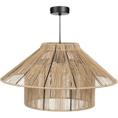 Mica Decorations Lichtbruin Jute Hanglamp - Hanglamp Mica Decorations Lichtbruin Jute Hanglamp - Hanglamp