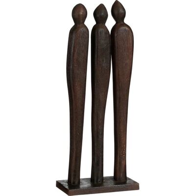 Mica Decorations Pegara - Objet de décoration en bois 7x18x46 cm - Marron - Décoration intérieure - Publicité Mica Decorations Pegara - Objet de décoration en bois 7x18x46 cm - Marron - Décoration intérieure - Publicité