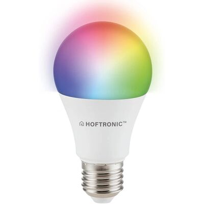 HOFTRONIC SMART E27 RGBWW WiFi Bluetooth Dimbaar - Slimme Lamp HOFTRONIC SMART E27 RGBWW WiFi Bluetooth Dimbaar - Slimme Lamp