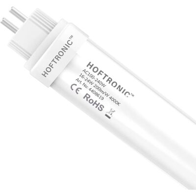 HOFTRONIC G5 LED T5-Röhre 115cm - 16-24W, 4800 Lumen, 4000K - Flimmerfrei HOFTRONIC G5 LED T5-Röhre 115cm - 16-24W, 4800 Lumen, 4000K - Flimmerfrei