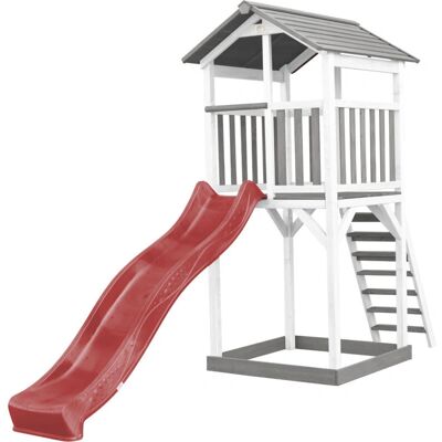 AXI - Beach Tower - Wit/Grijs Hout - Play Tower AXI - Beach Tower - Wit/Grijs Hout - Play Tower