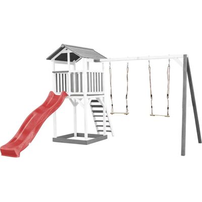 AXI - Beach Tower - Wit/Grijs Hout - 349x242x357cm - Speelset AXI - Beach Tower - Wit/Grijs Hout - 349x242x357cm - Speelset