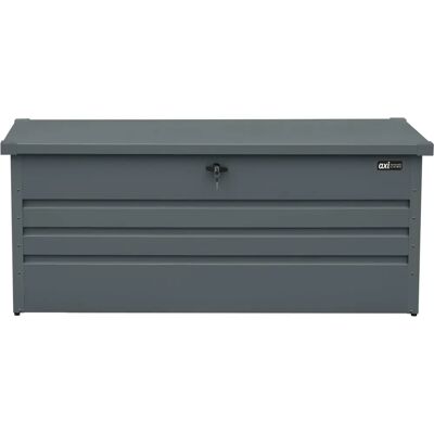 Axi Tuinbox - 600L, Antraciet - Metaal, Slot Axi Tuinbox - 600L, Antraciet - Metaal, Slot