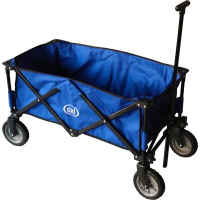 AXI AB110 Klappbarer Gartenwagen - Stahl, Blau, 80kg Max AXI AB110 Klappbarer Gartenwagen - Stahl, Blau, 80kg Max
