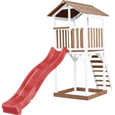 AXI Beach Tower - Bruin/Wit - Zandbak - Speeltoren AXI Beach Tower - Bruin/Wit - Zandbak - Speeltoren