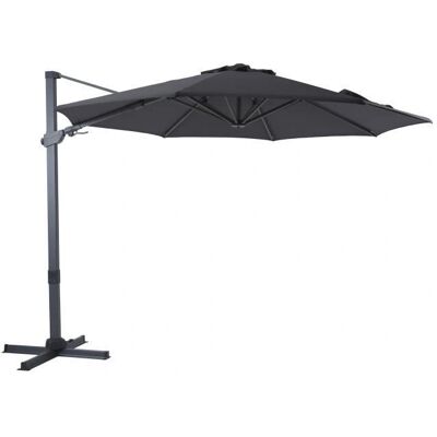 AXI Cyrus Premium Ampelschirm - 300cm, Grau, 360° Drehung AXI Cyrus Premium Ampelschirm - 300cm, Grau, 360° Drehung