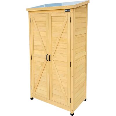 Armoire de Jardin Axi - Bois Hemlock, Pieds Ajustables, Résistant aux Intempéries - Publicité Armoire de Jardin Axi - Bois Hemlock, Pieds Ajustables, Résistant aux Intempéries - Publicité