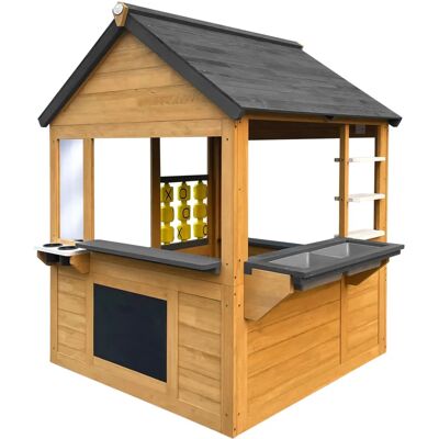 AXI Lynn Maison de Jeu - Maison en Bois avec Cuisine & Accessoires - Publicité AXI Lynn Maison de Jeu - Maison en Bois avec Cuisine & Accessoires - Publicité